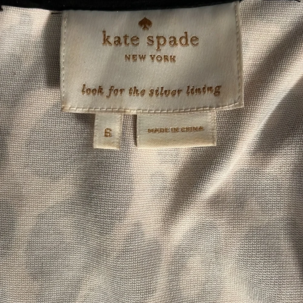 Kate Spade Leopard Print Ponte Dress Size 6